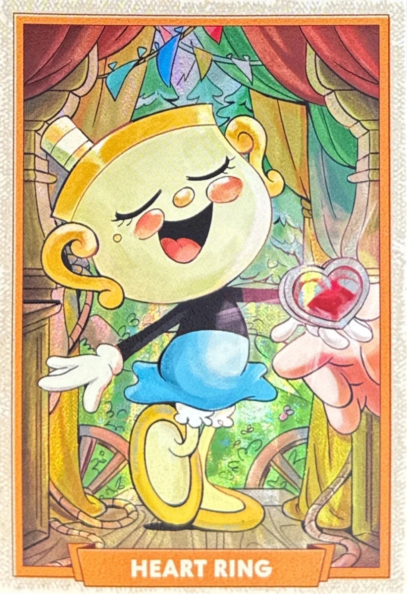 126 - Heart Ring - Cuphead out of the cards by Dario Moccia | BraccoTCG