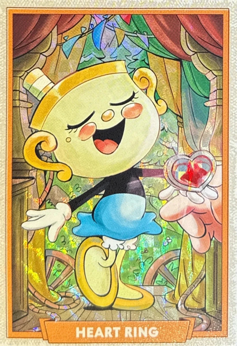 126 - Heart Ring - Cuphead out of the cards by Dario Moccia | BraccoTCG