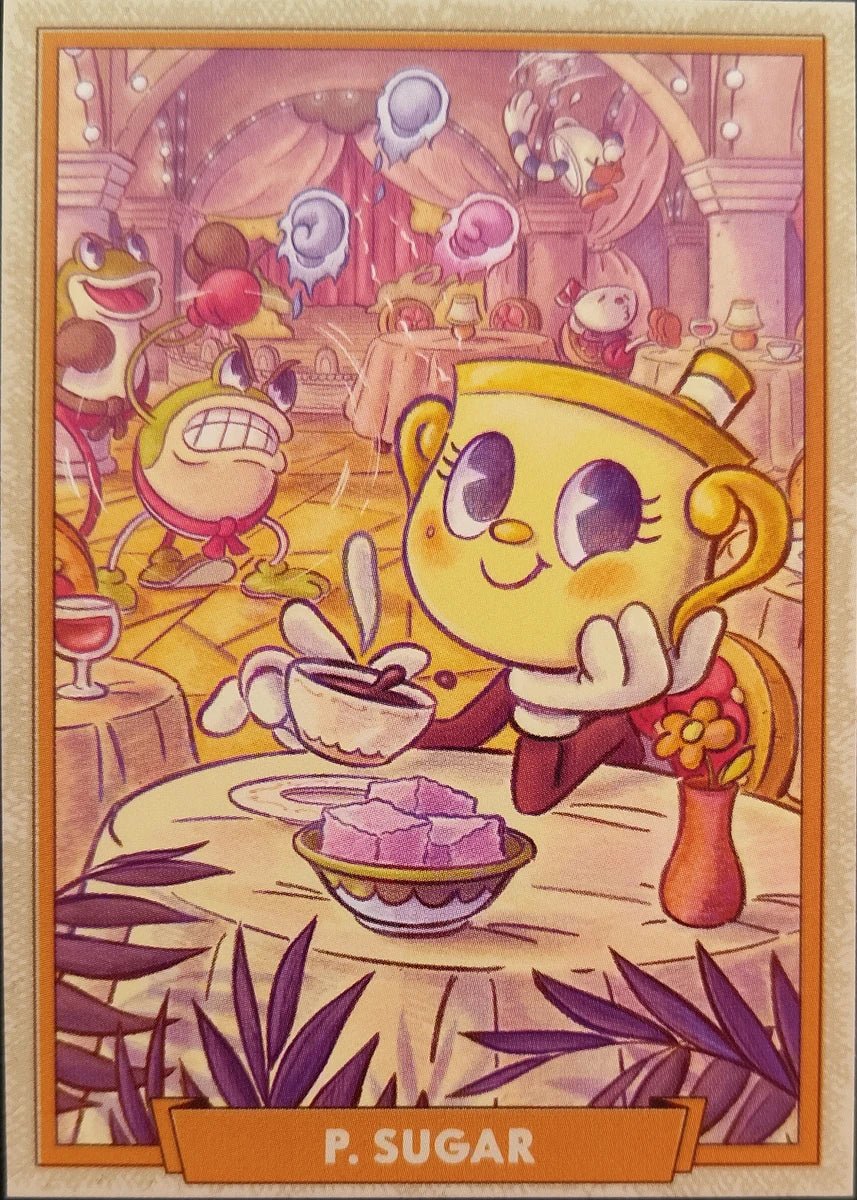 128 - P. Sugar - Cuphead out of the cards by Dario Moccia | BraccoTCG