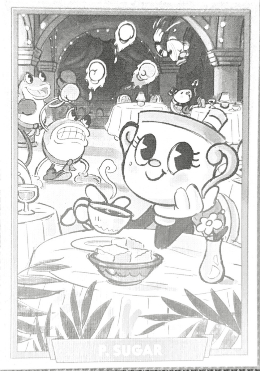 128 - P. Sugar - Cuphead out of the cards by Dario Moccia | BraccoTCG