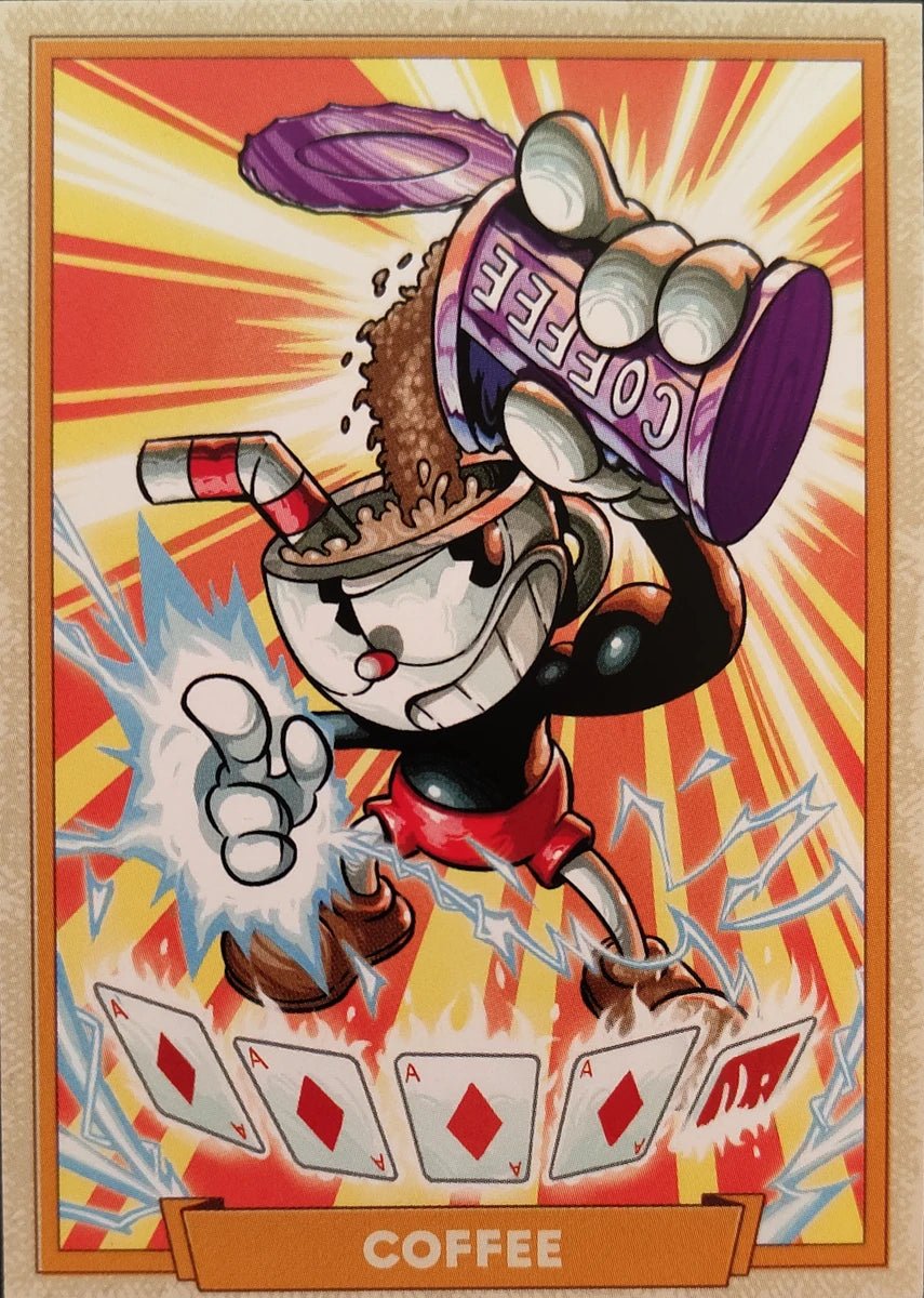 129 - Coffee - Cuphead out of the cards by Dario Moccia | BraccoTCG