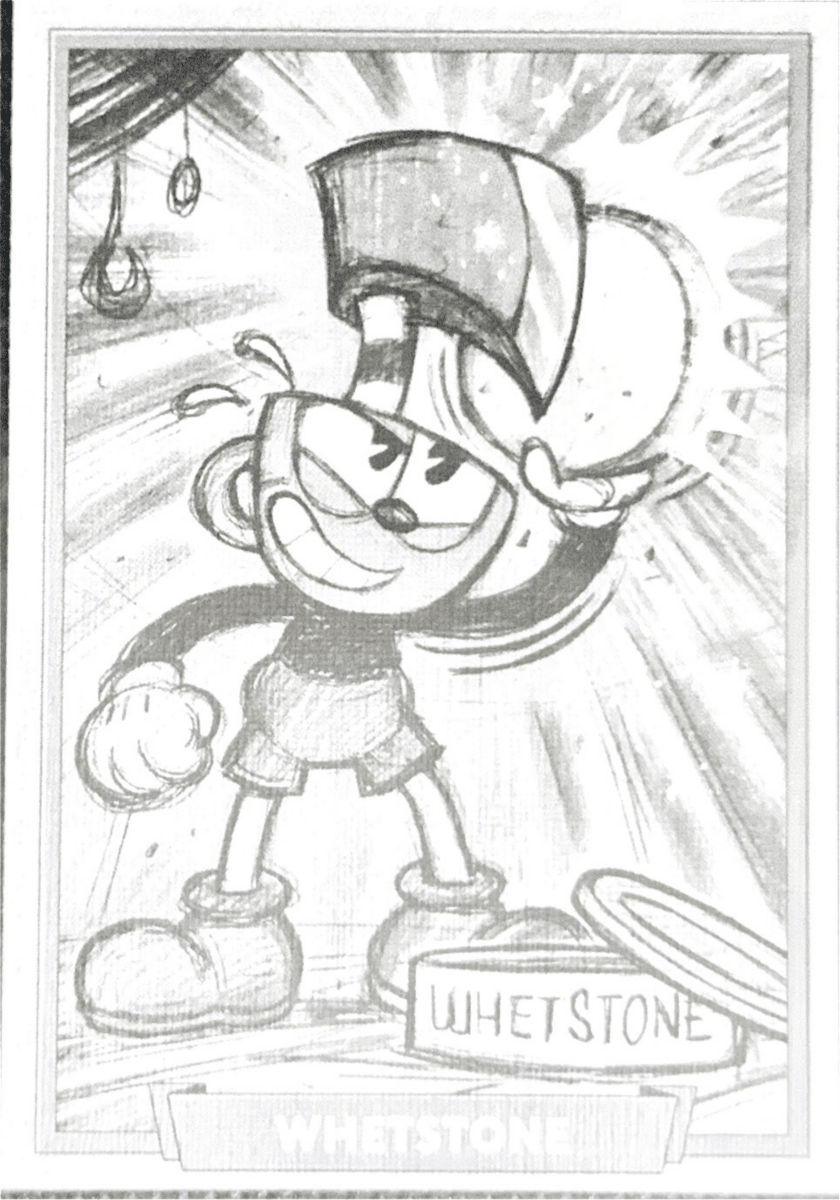 130 - Whetstone - Cuphead out of the cards by Dario Moccia | BraccoTCG