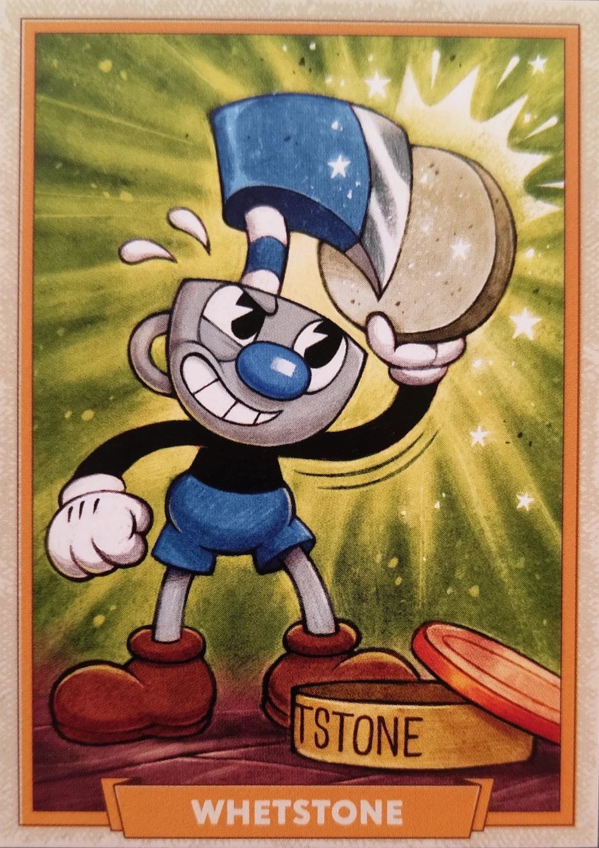130 - Whetstone - Cuphead out of the cards by Dario Moccia | BraccoTCG