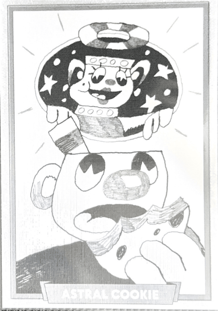 131 - Astral Cookie - Cuphead out of the cards by Dario Moccia | BraccoTCG