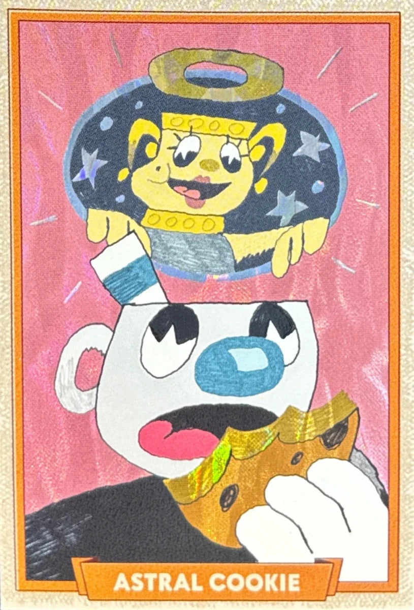 131 - Astral Cookie - Cuphead out of the cards by Dario Moccia | BraccoTCG