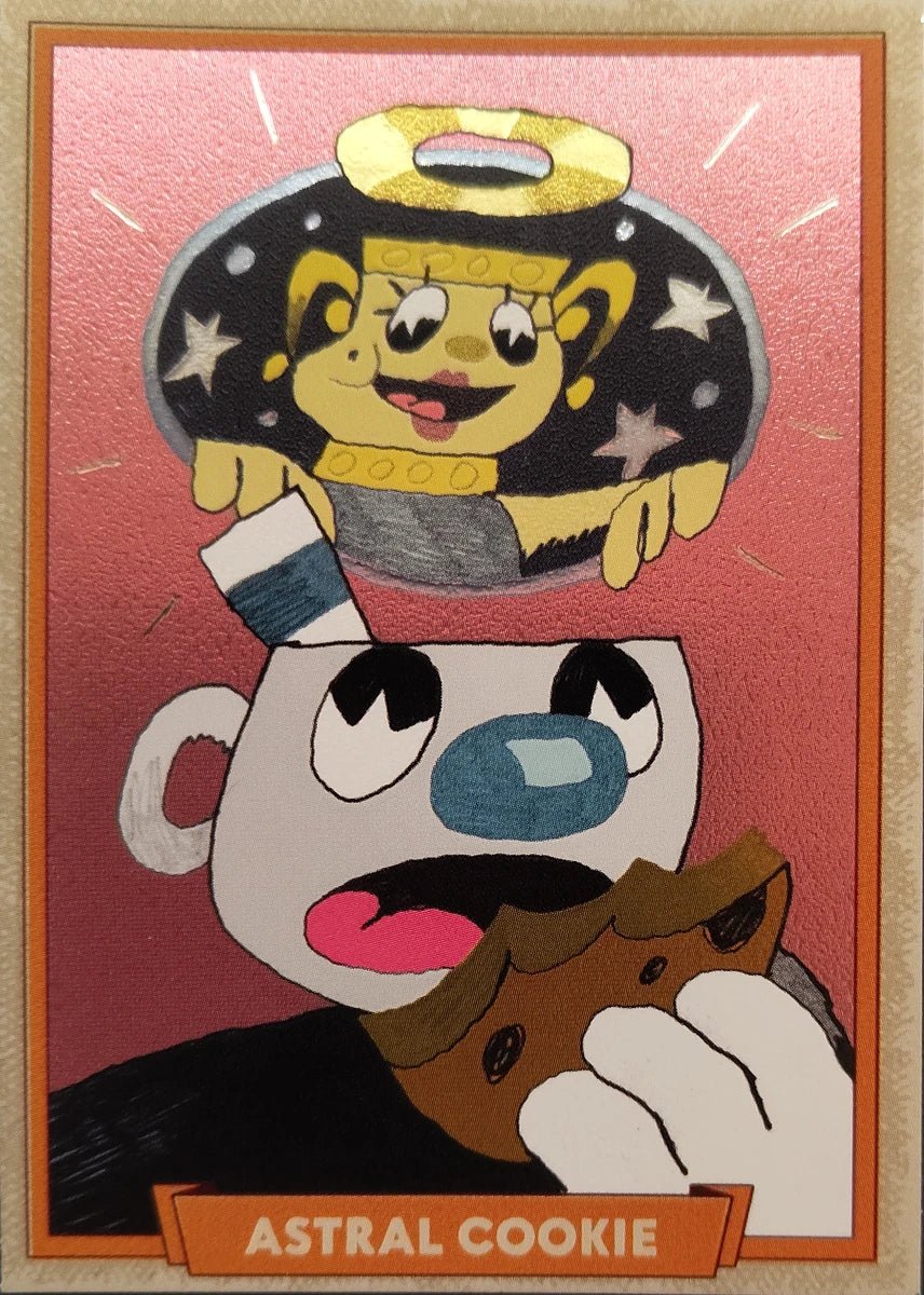131 - Astral Cookie - Cuphead out of the cards by Dario Moccia | BraccoTCG