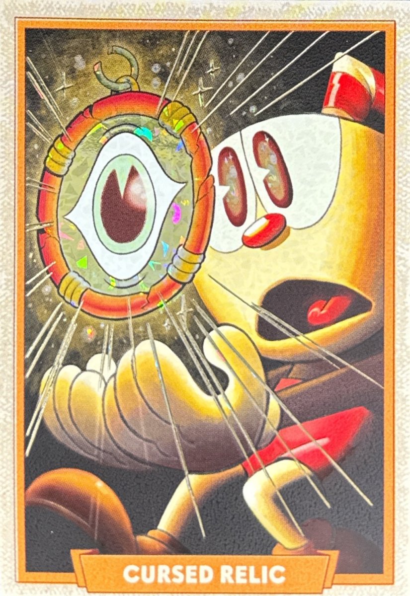 132 - Cursed Relic - Cuphead out of the cards by Dario Moccia | BraccoTCG