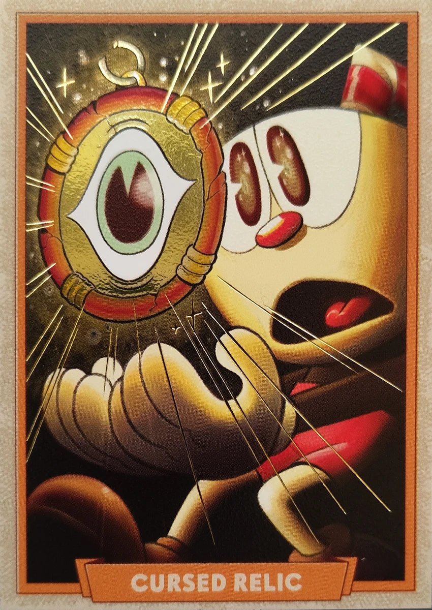 132 - Cursed Relic - Cuphead out of the cards by Dario Moccia | BraccoTCG