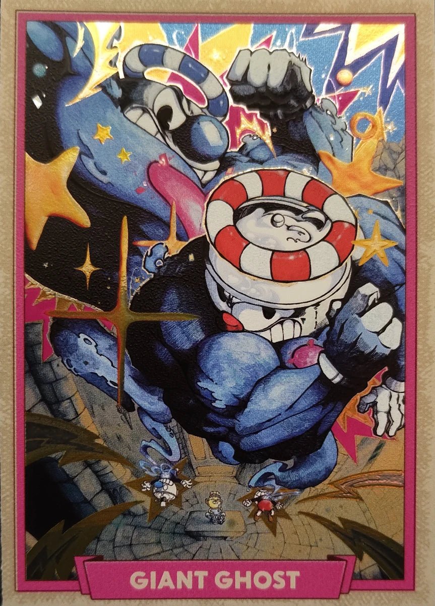136 - Giant Ghost - Cuphead out of the cards by Dario Moccia | BraccoTCG