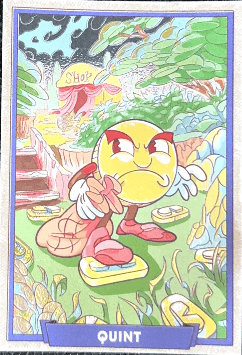 141 - Quint - Cuphead out of the cards by Dario Moccia | BraccoTCG