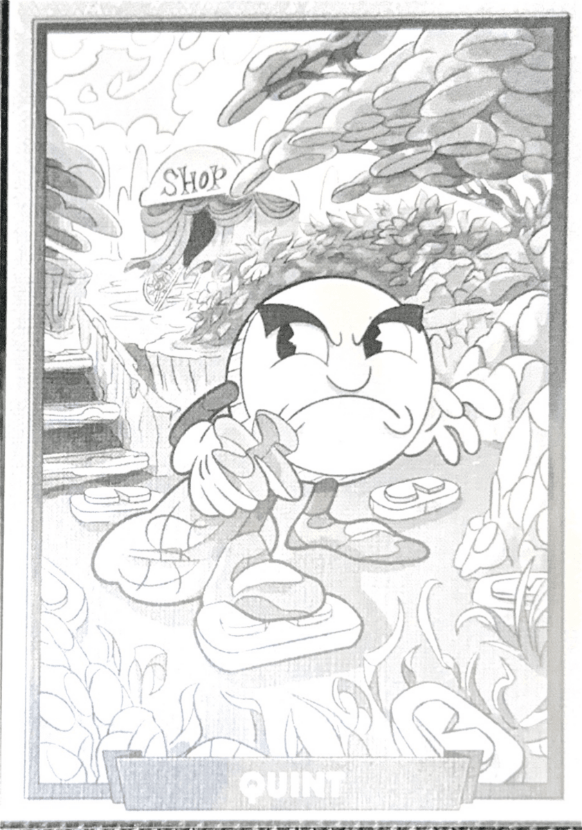 141 - Quint - Cuphead out of the cards by Dario Moccia | BraccoTCG