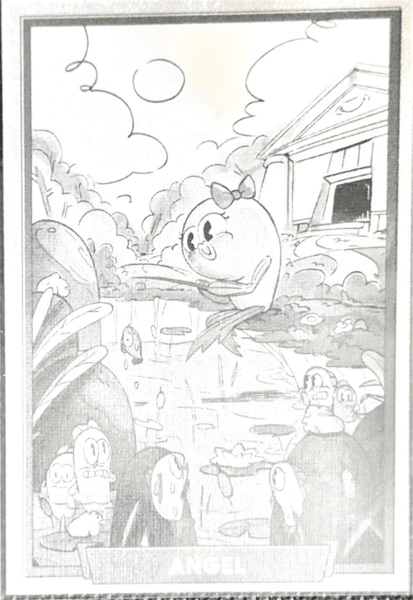 142 - Angel - Cuphead out of the cards by Dario Moccia | BraccoTCG