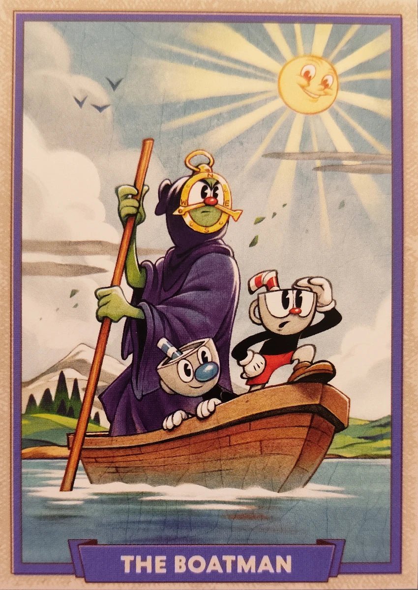 143 - The Boatman - Cuphead out of the cards by Dario Moccia | BraccoTCG