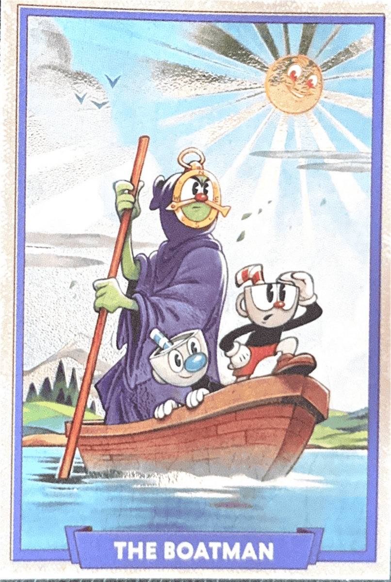 143 - The Boatman - Cuphead out of the cards by Dario Moccia | BraccoTCG