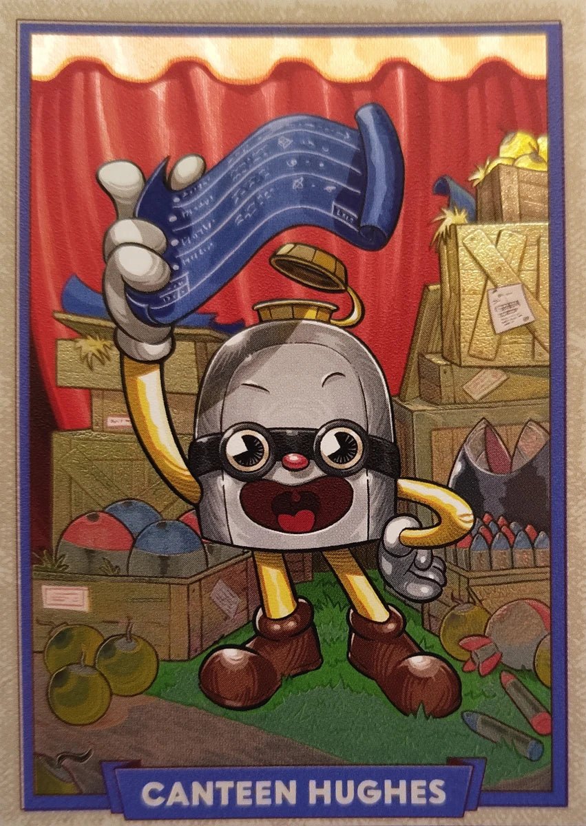 144 - Canteen Hughes - Cuphead out of the cards by Dario Moccia | BraccoTCG