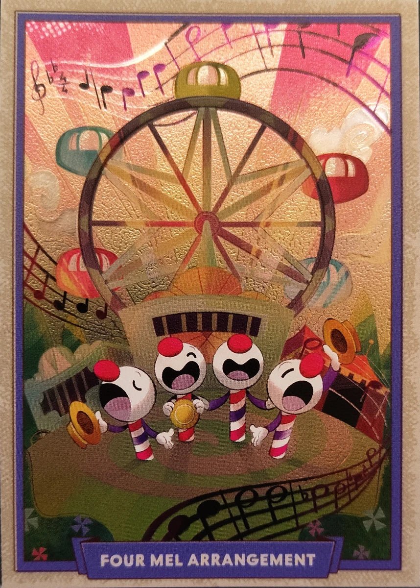 146 - Four Mel Arrangement - Cuphead out of the cards by Dario Moccia | BraccoTCG
