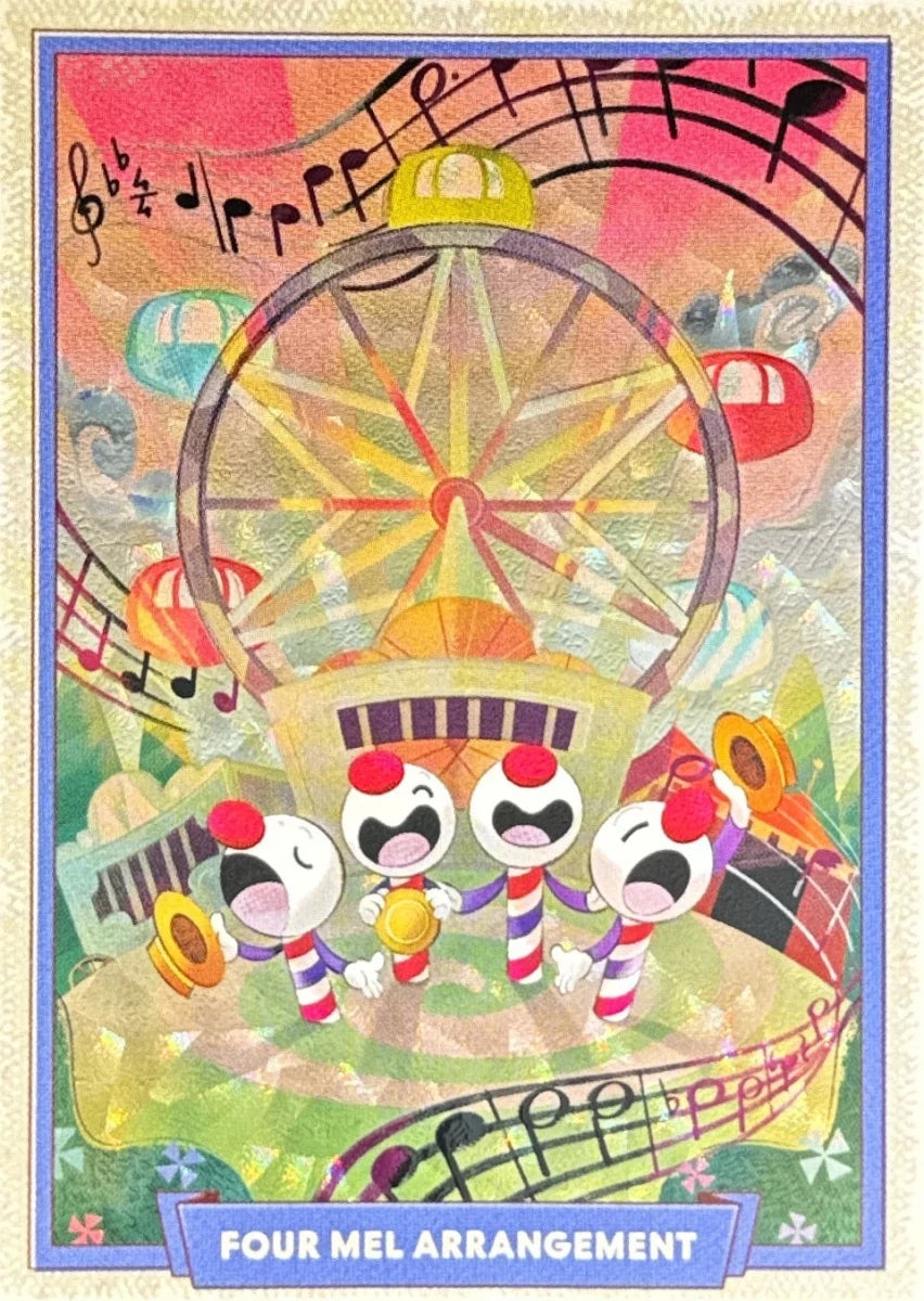 146 - Four Mel Arrangement - Cuphead out of the cards by Dario Moccia | BraccoTCG