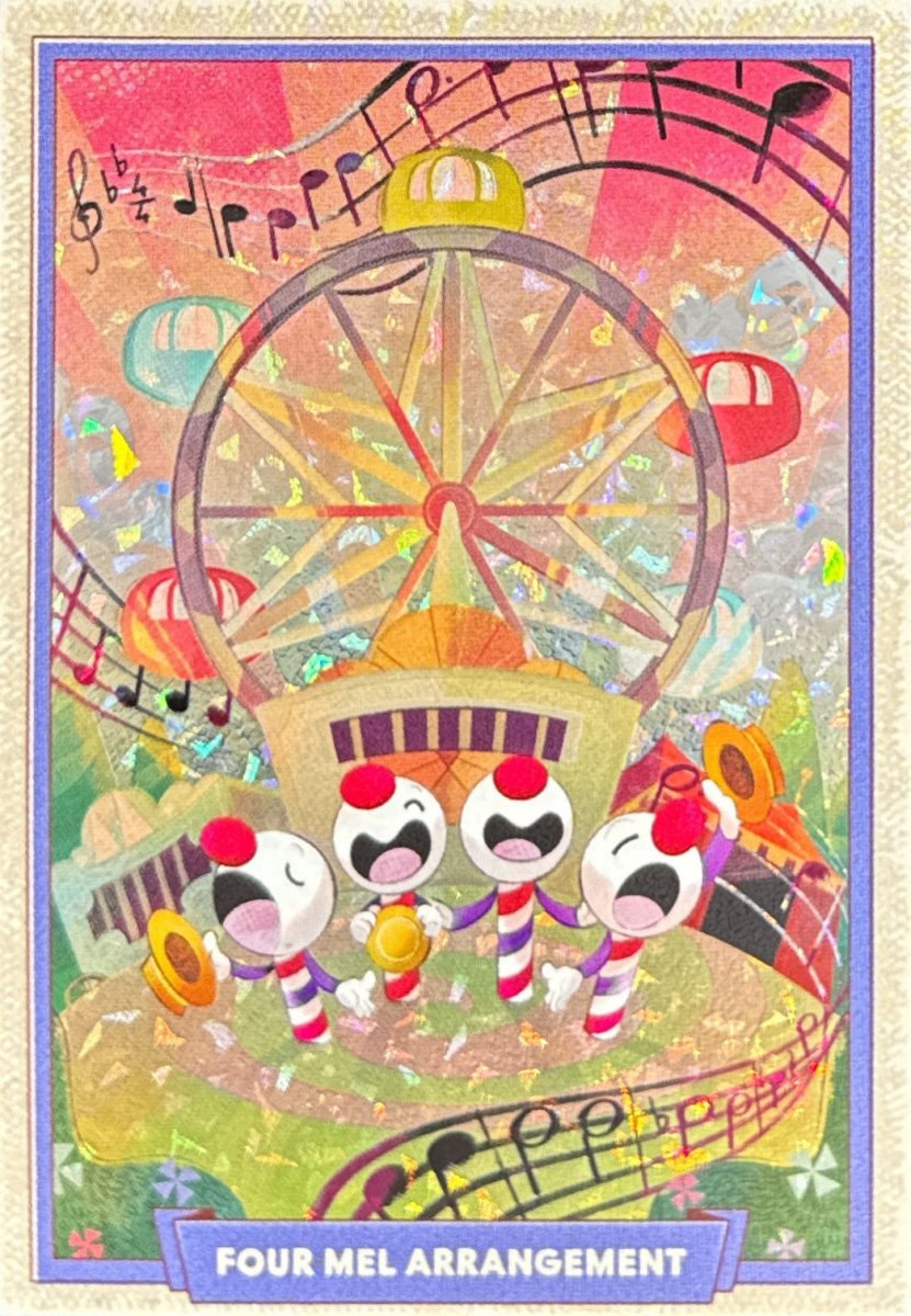 146 - Four Mel Arrangement - Cuphead out of the cards by Dario Moccia | BraccoTCG