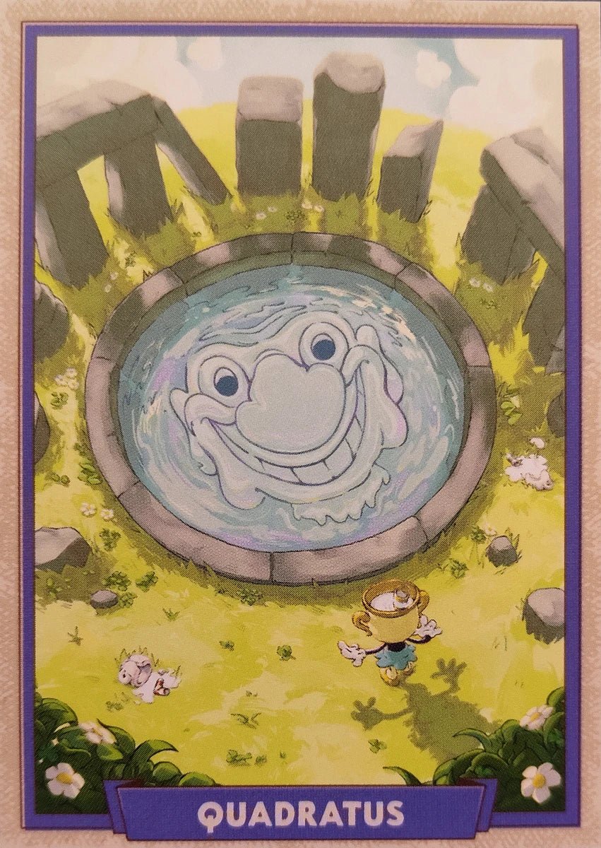 147 - Quadratus - Cuphead out of the cards by Dario Moccia | BraccoTCG