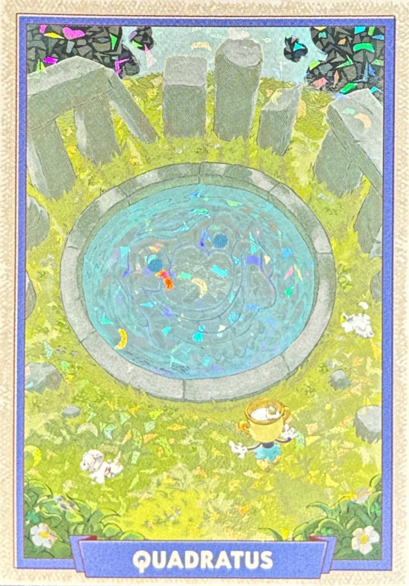 147 - Quadratus - Cuphead out of the cards by Dario Moccia | BraccoTCG