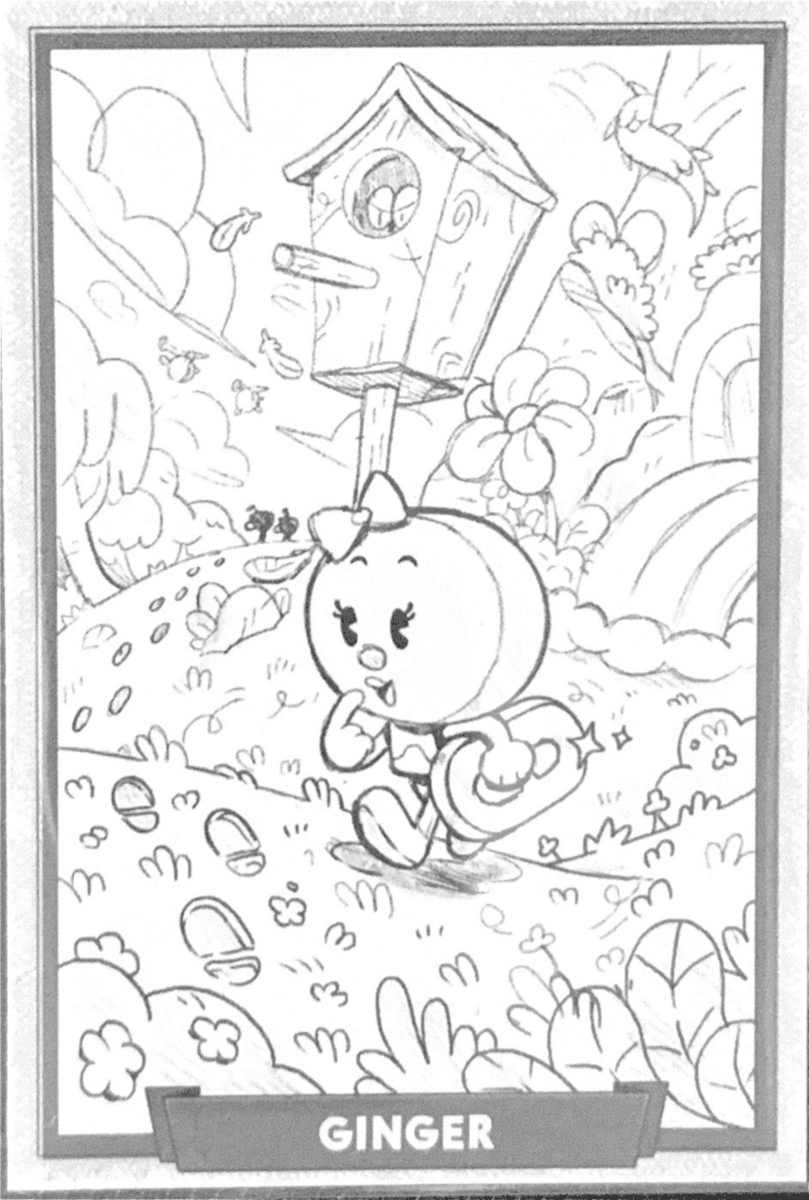 148 - Ginger - Cuphead out of the cards by Dario Moccia | BraccoTCG