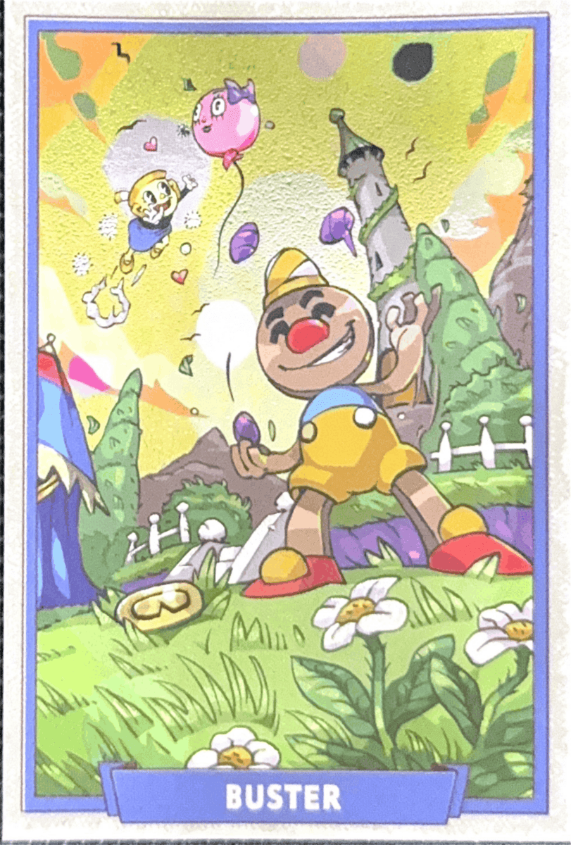 150 - Buster - Cuphead out of the cards by Dario Moccia | BraccoTCG