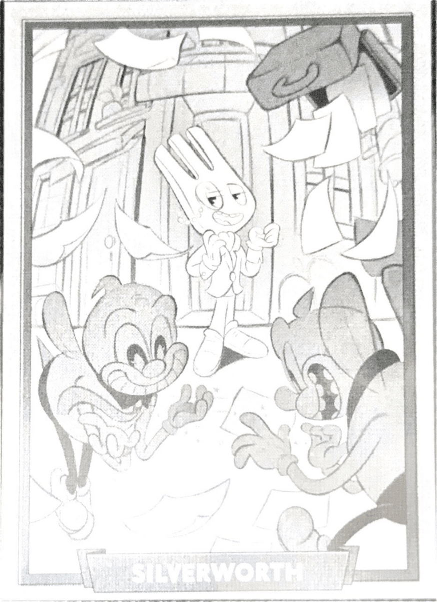 153 - Silverworth - Cuphead out of the cards by Dario Moccia | BraccoTCG