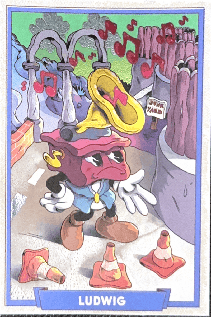 154 - Ludwig - Cuphead out of the cards by Dario Moccia | BraccoTCG