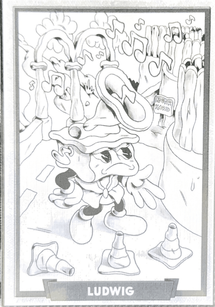 154 - Ludwig - Cuphead out of the cards by Dario Moccia | BraccoTCG