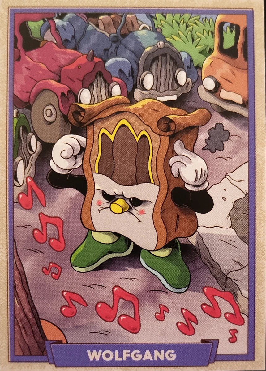155 - Wolfgang - Cuphead out of the cards by Dario Moccia | BraccoTCG