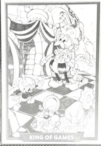 156 - King of Games - Cuphead out of the cards by Dario Moccia | BraccoTCG