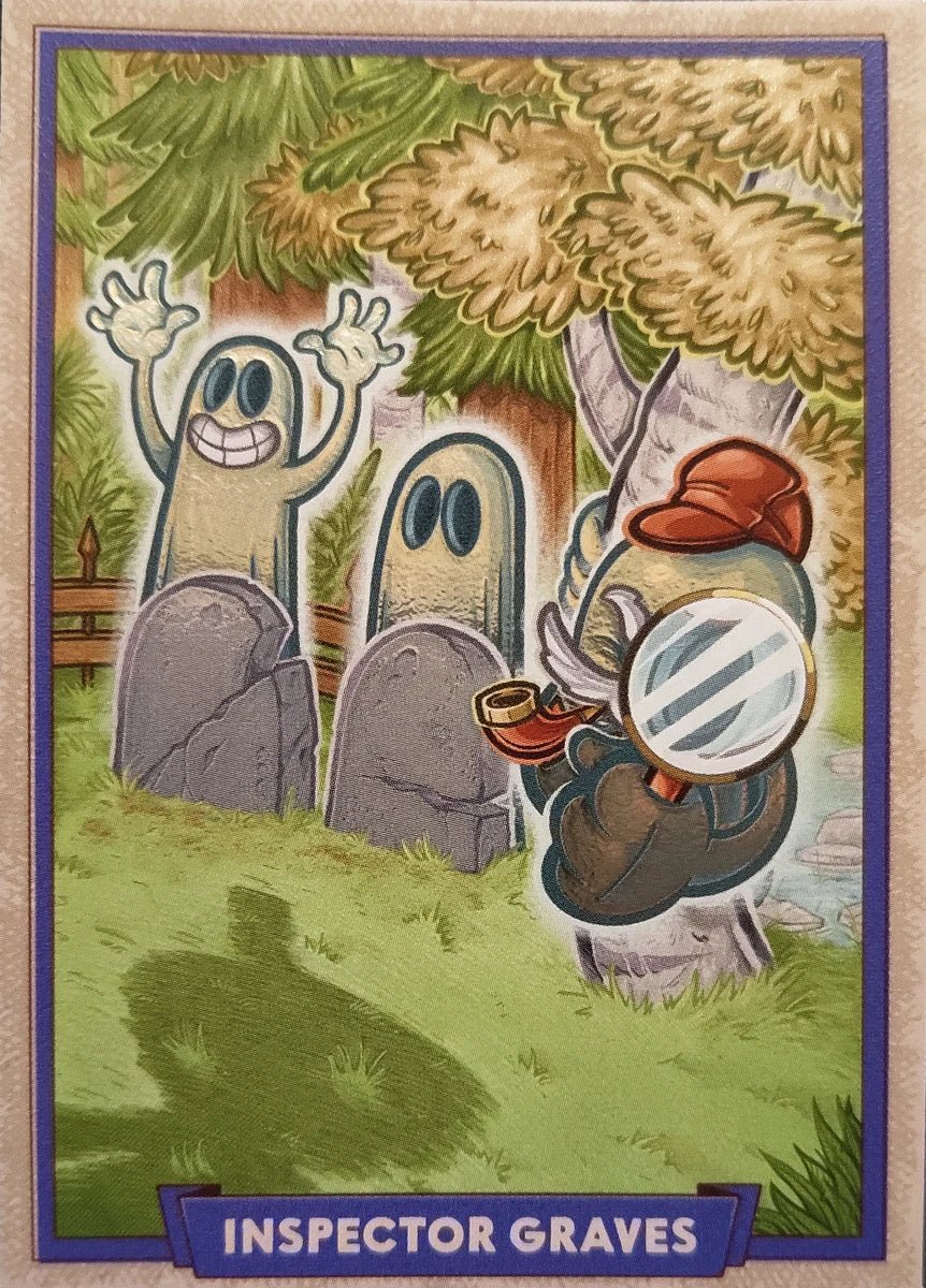 159 - Inspector Graves - Cuphead out of the cards by Dario Moccia | BraccoTCG