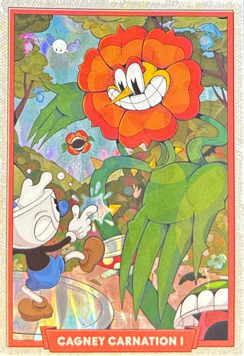 015 - Cagney Carnation I - Cuphead out of the cards by Dario Moccia | BraccoTCG