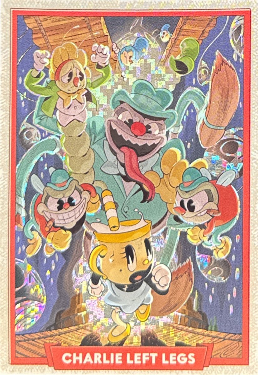 080 - Charlie Left Legs - Cuphead out of the cards by Dario Moccia | BraccoTCG