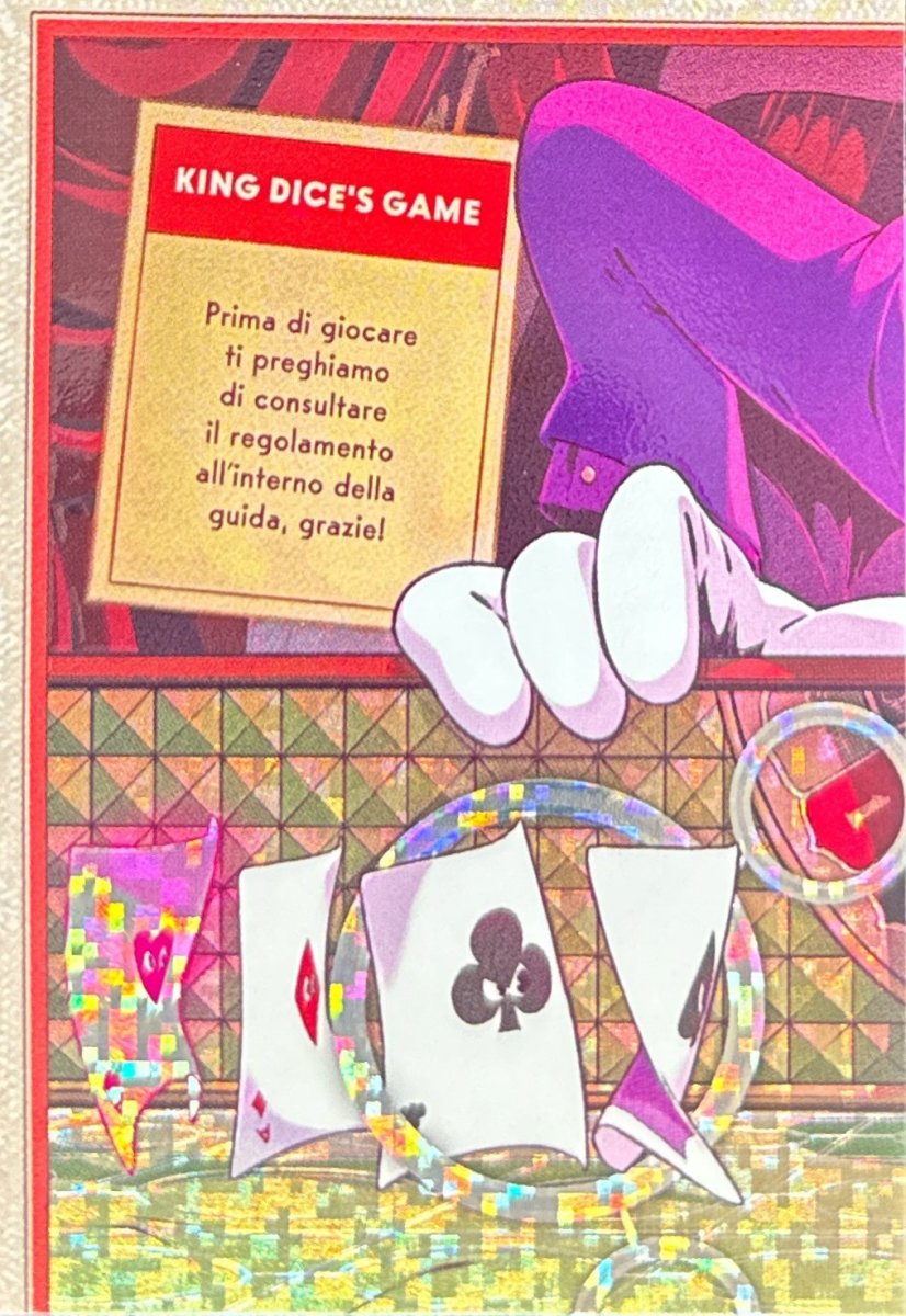064 - King Dice's Right Hand - Cuphead out of the cards by Dario Moccia | BraccoTCG