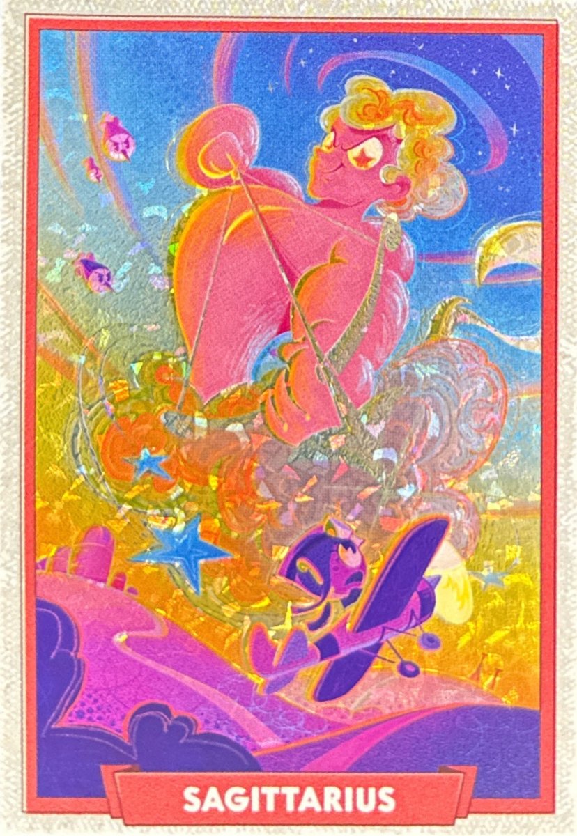 013 - Sagittarius - Cuphead out of the cards by Dario Moccia | BraccoTCG