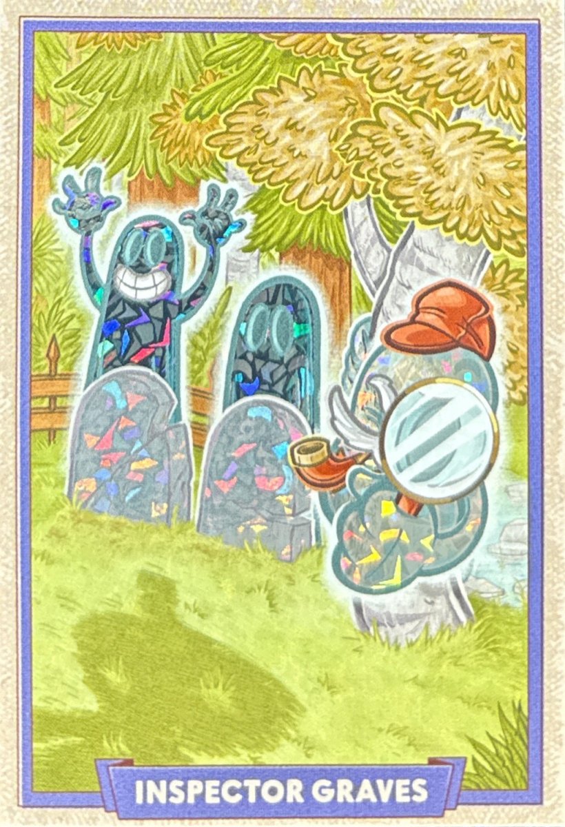 159 - Inspector Graves - Cuphead out of the cards by Dario Moccia | BraccoTCG