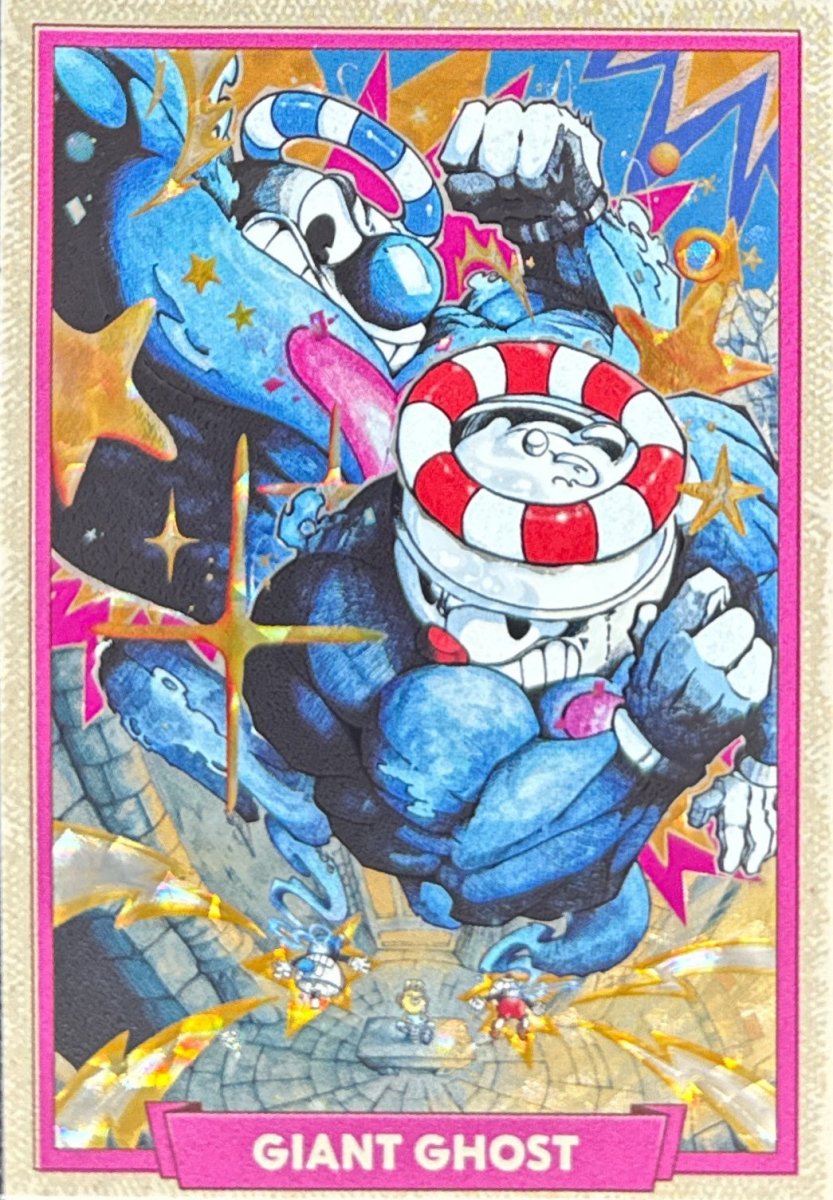 136 - Giant Ghost - Cuphead out of the cards by Dario Moccia | BraccoTCG