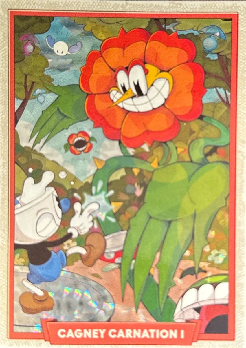 015 - Cagney Carnation I - Cuphead out of the cards by Dario Moccia | BraccoTCG