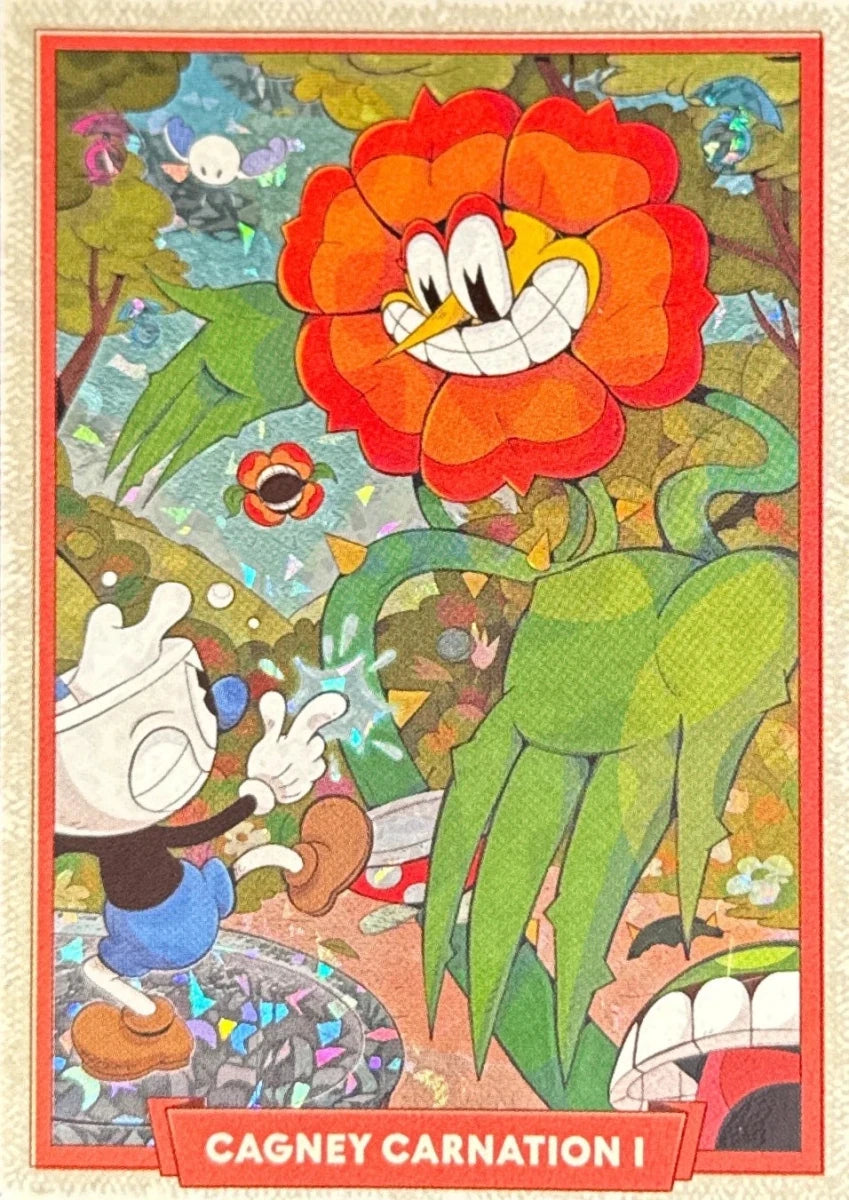 015 - Cagney Carnation I - Cuphead out of the cards by Dario Moccia | BraccoTCG