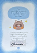 Biglietto di auguri Paku - Firmato da Agnese Innocente | BraccoTCG