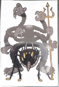 C6b. The Devil - Spider - Cuphead out of the cards by Dario Moccia | BraccoTCG