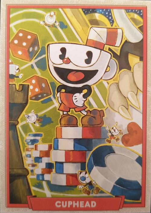 001 - Cuphead - Cuphead out of the cards by Dario Moccia | BraccoTCG