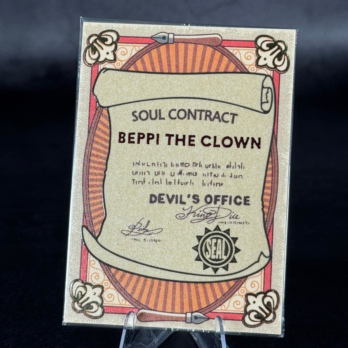 Contract Beppi the clown | BraccoTCG