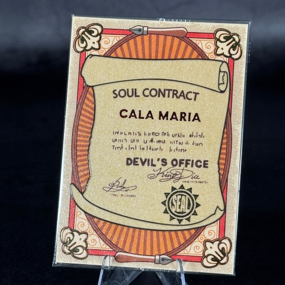 Contract Cala maria | BraccoTCG