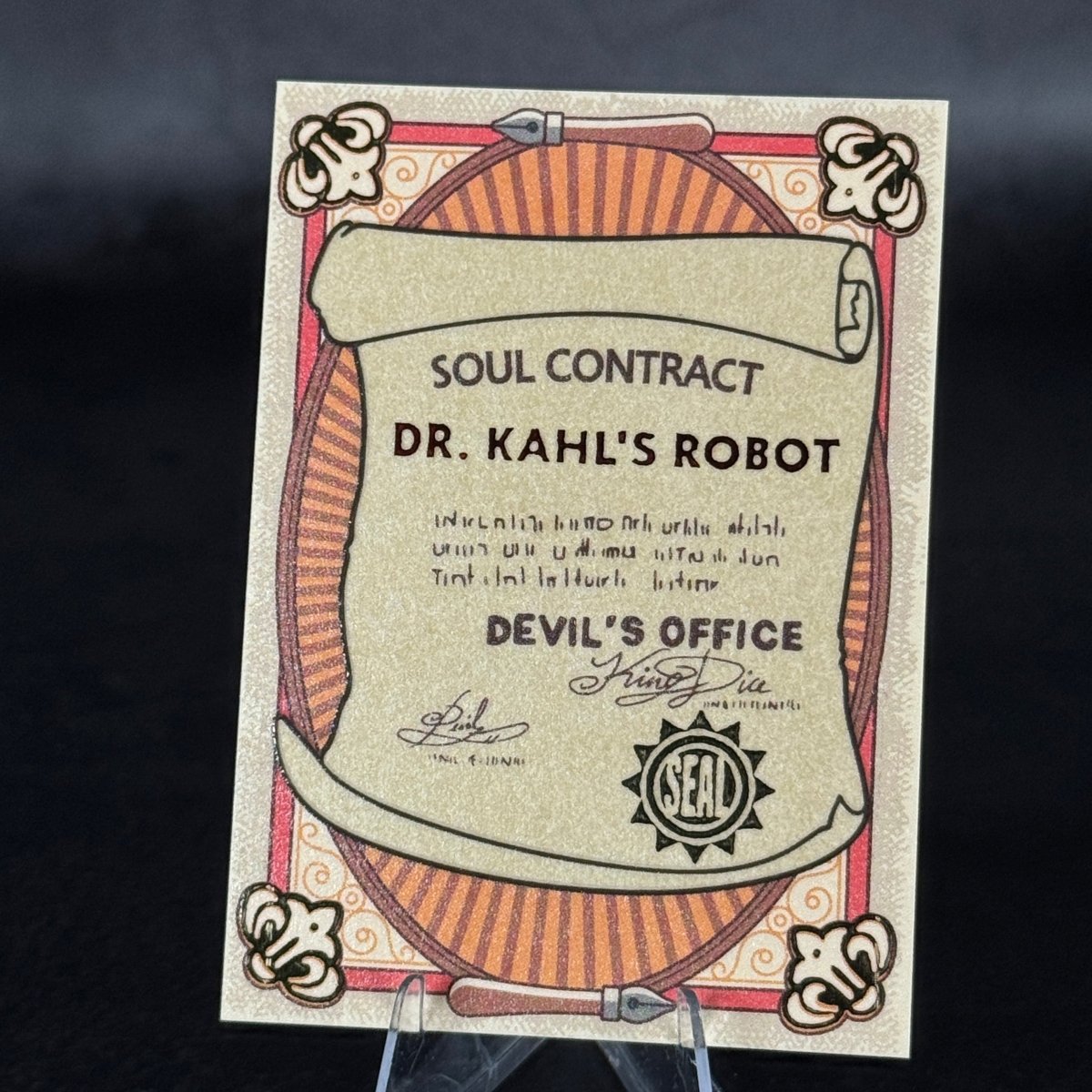 Contract Dr. Khal's Robot | BraccoTCG