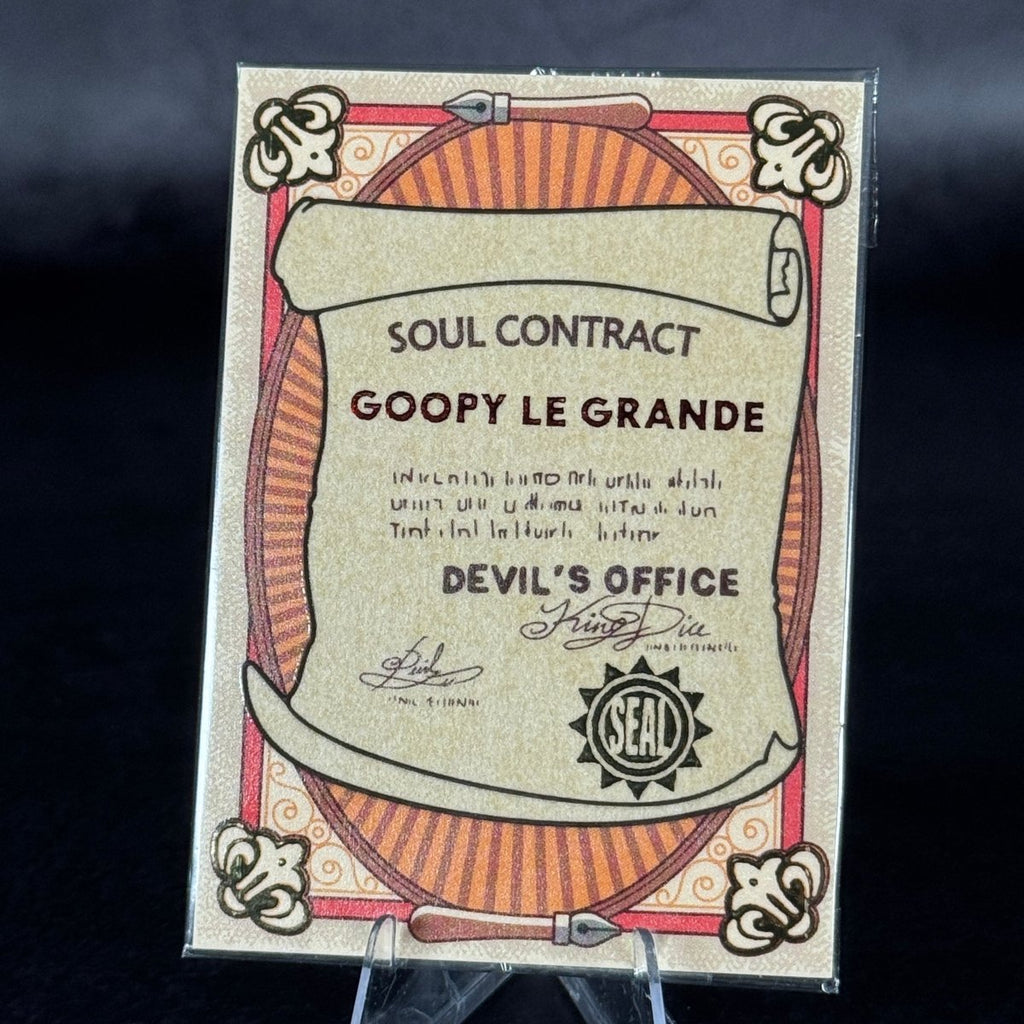 Contract Goopy le grande | BraccoTCG