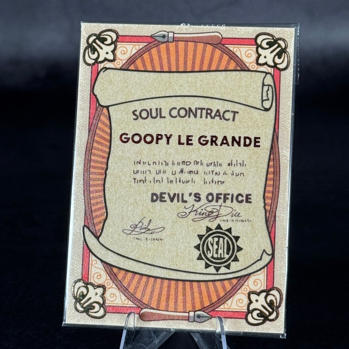 Contract Goopy le grande | BraccoTCG