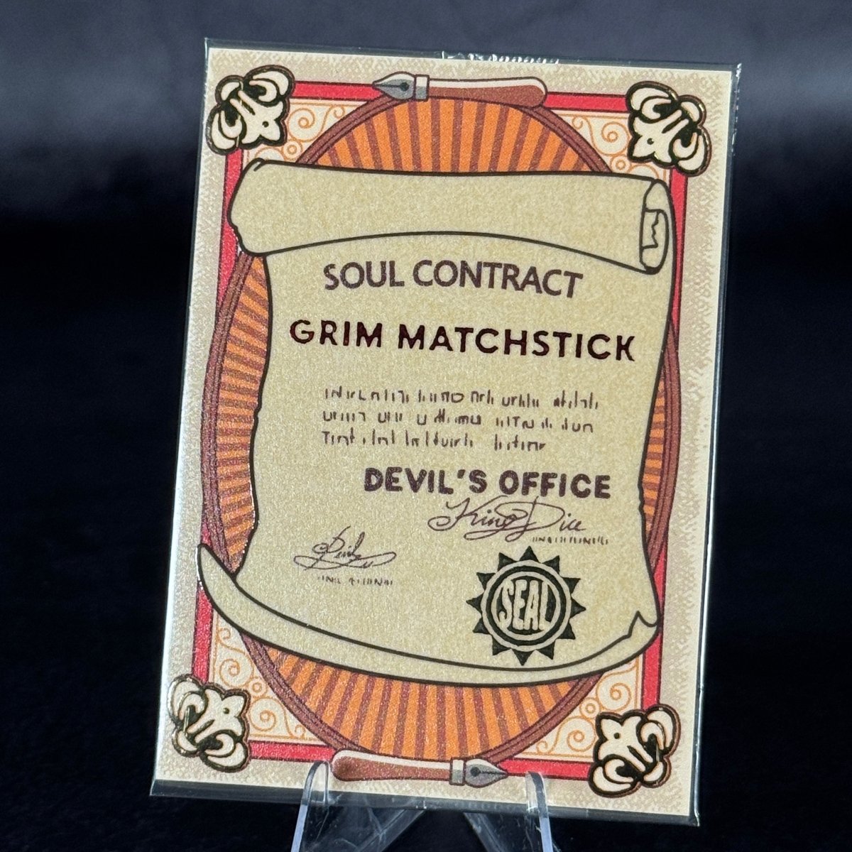 Contract Grim Matchstick | BraccoTCG