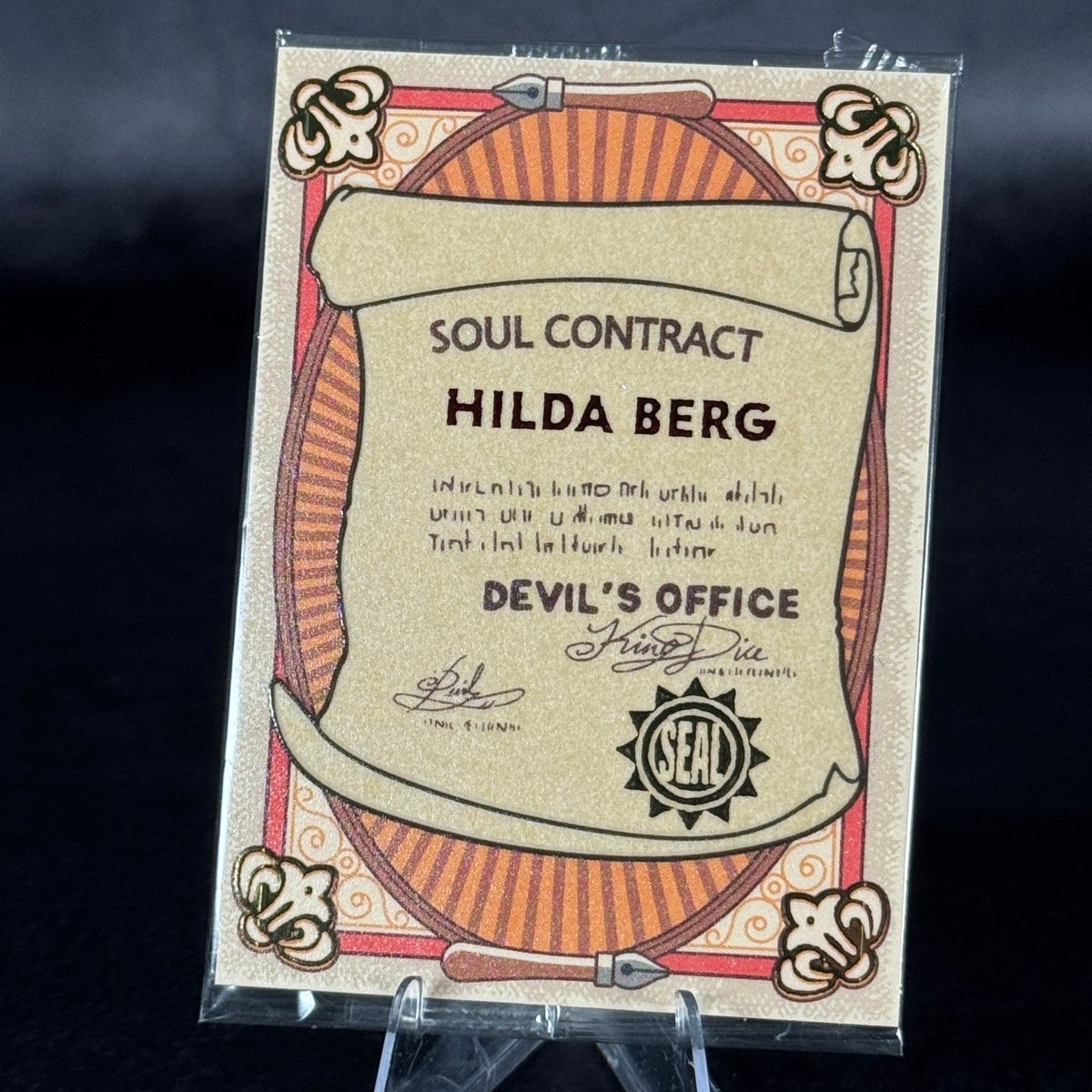 Contract Hilda berg | BraccoTCG